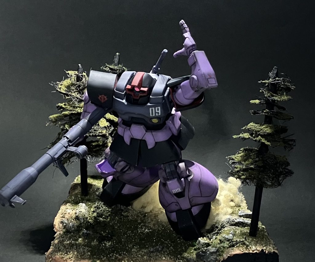 1/144 HGUC ドム ジオラマ