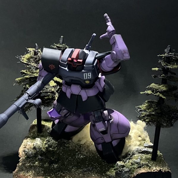1/144 HGUC ドム ジオラマ