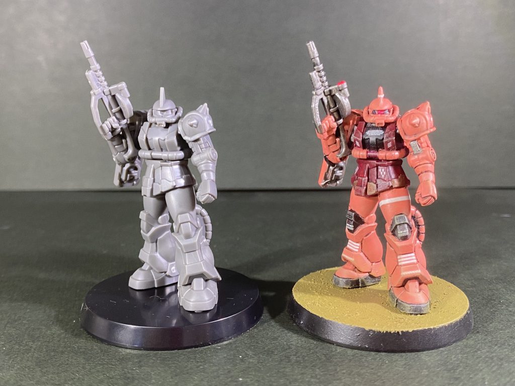 ガンダムアッセンブル  シャア専用ザク①–3枚目/制作者:いきうす