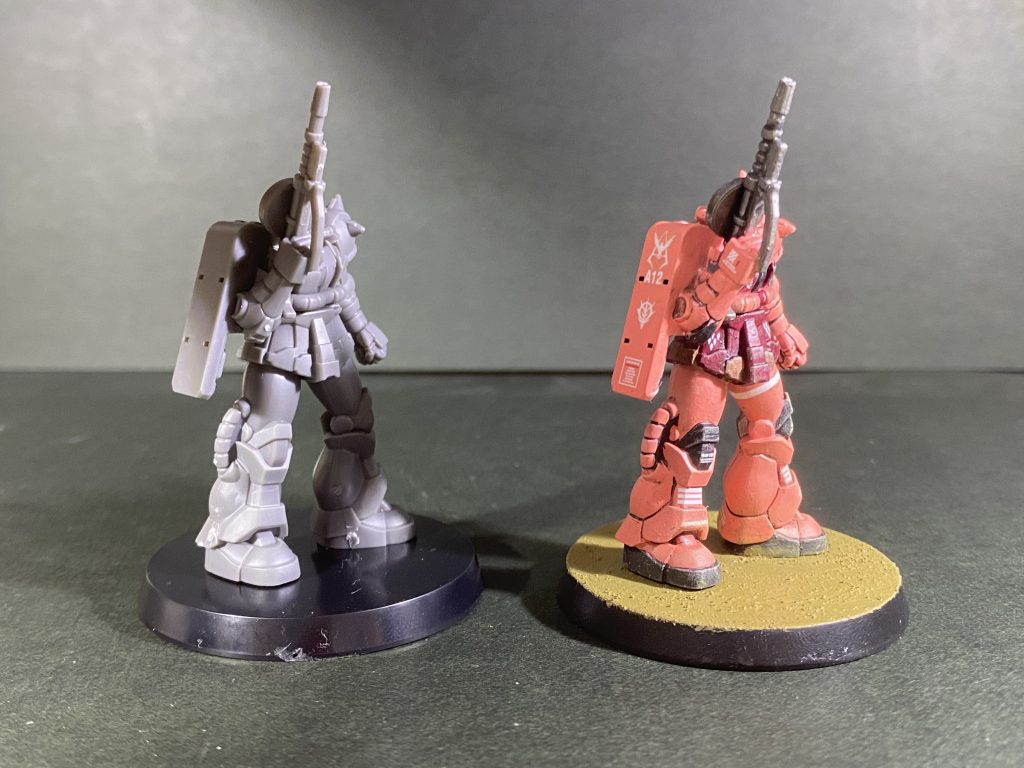 ガンダムアッセンブル  シャア専用ザク①–4枚目/制作者:いきうす