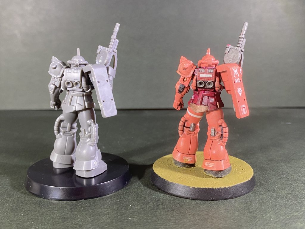 ガンダムアッセンブル  シャア専用ザク①–6枚目/制作者:いきうす