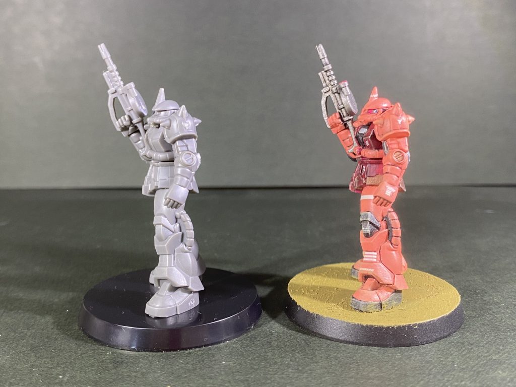 ガンダムアッセンブル  シャア専用ザク①–5枚目/制作者:いきうす