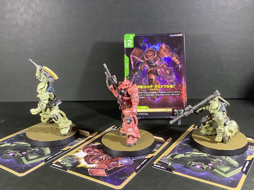 最後はガンダムカードと一緒に。次は何にしようかな。無難にV作戦の3体ですかね。最後までご覧いただきましてありがとうございました‼️