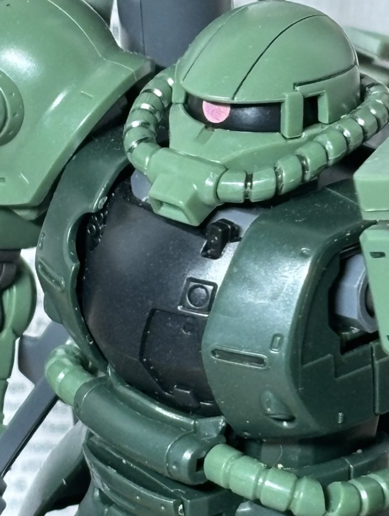 (HG TheOrigin)  <素組>MS-06C-6/R6 ザクII C-6/R6型