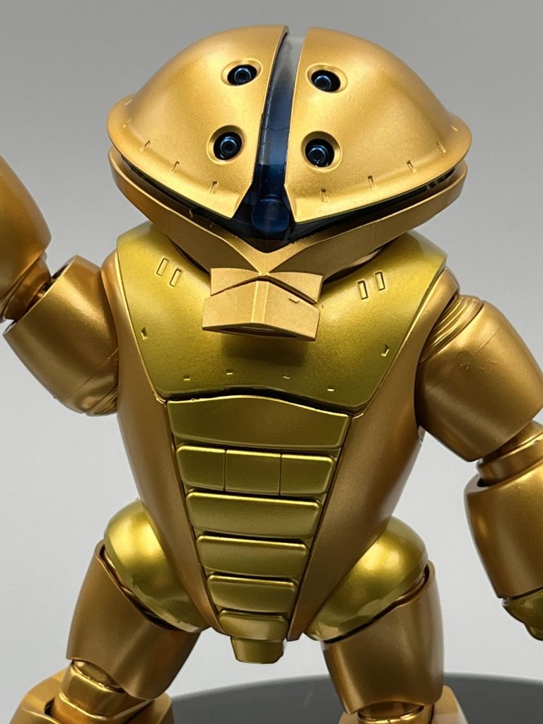 【ガンプラ全塗装作成】～カレー色では満足できないんで金に塗り上げます～【ガンプラ】HGUC 1/144 アッガイ～