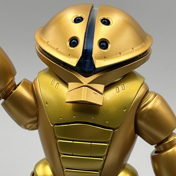 【ガンプラ全塗装作成】～カレー色では満足できないんで金に塗り上げます～【ガンプラ】HGUC 1/144 アッガイ～