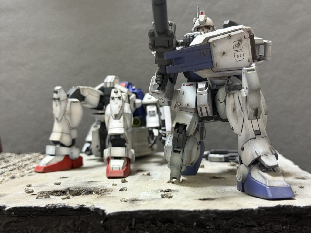 三次元との戦いジオラマ