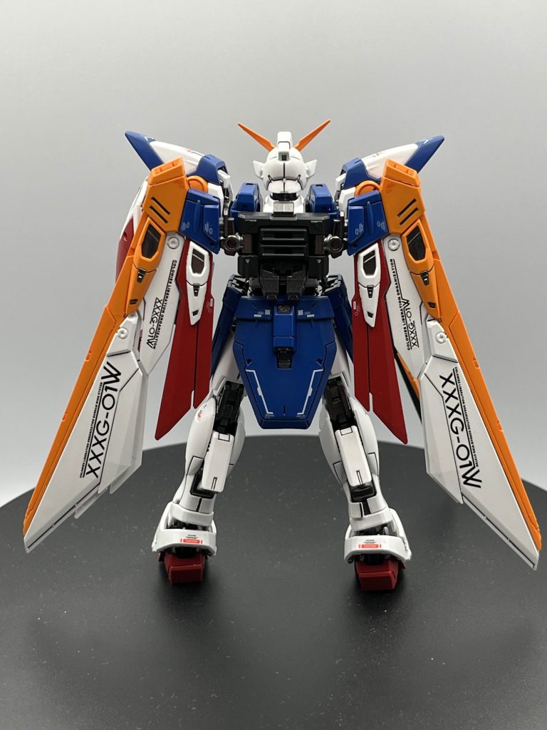 今回は背面も乗っけておきますやっぱデカールいい！文字増えるとこんなにもかっこよくなるんですね！