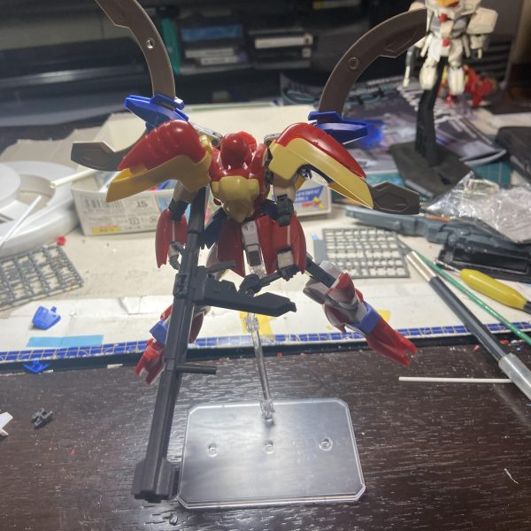 ゾロアット？作成中Vガンダムの印象的なアノ武器も追加で作成してます。ザンスカール側の