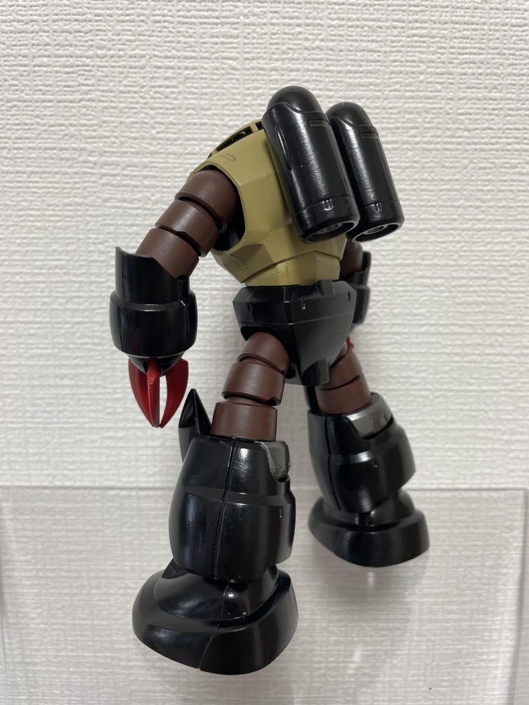 ズゴックの茶色系のカラーを見たくなって塗装。