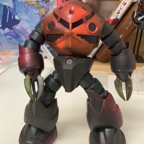 HGズゴック煙玉ウェザリング