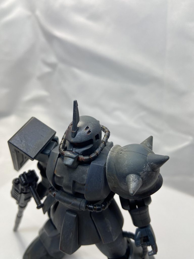 無改造なのでメチャクチャ気軽には塗れました😛改造したやつをウェザリングするのは正直怖いです！