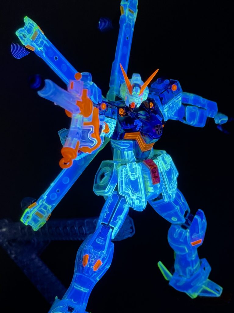 F97 クロスボーン・ガンダムX1クリアカラー–3枚目/制作者：フチお