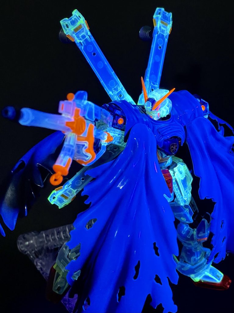 F97 クロスボーン・ガンダムX1クリアカラー–2枚目/制作者：フチお