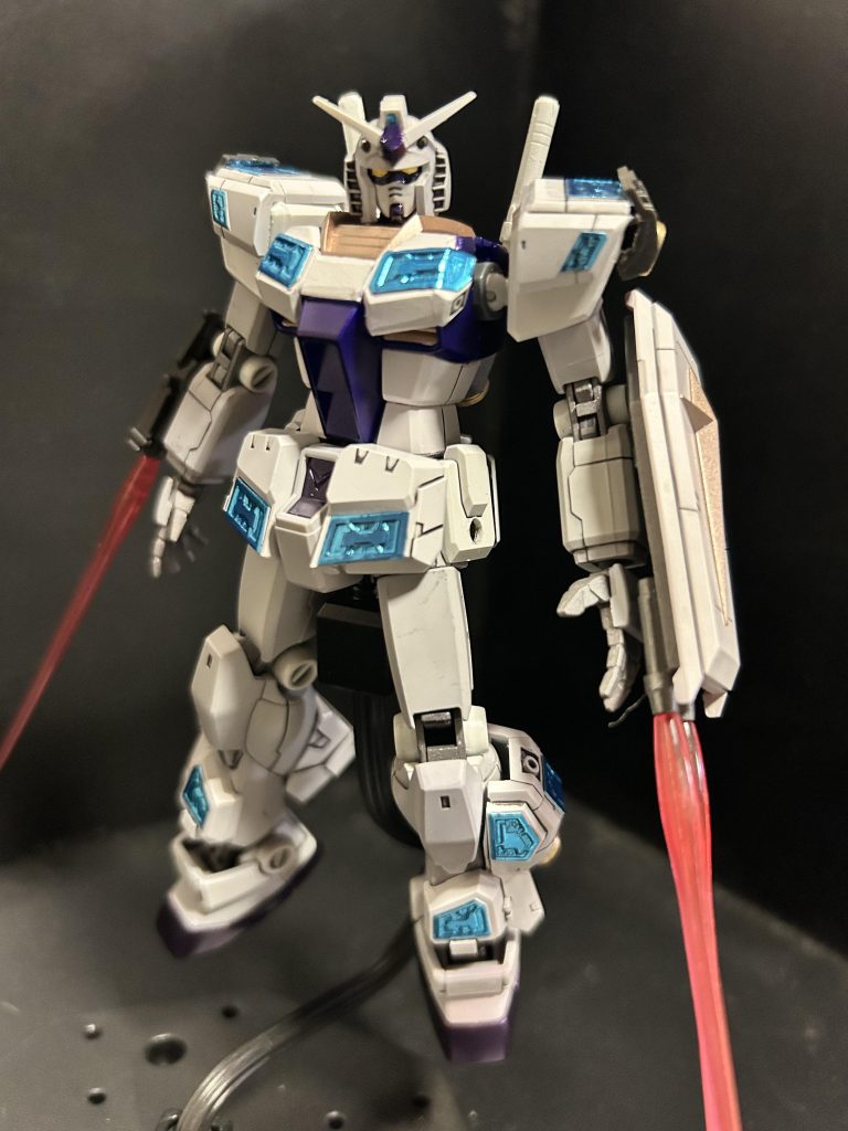 目的地についたからバックパックとかをパージしてヤりにいくモード。シールドからビームサーベル好きなんです。