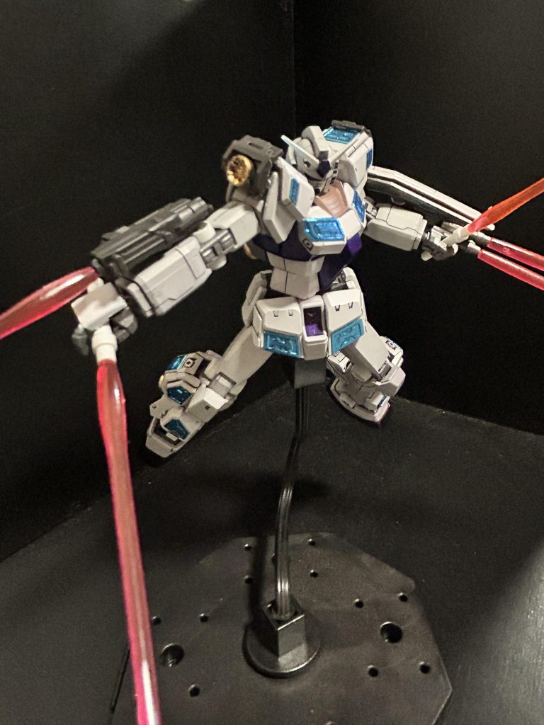 ビームサーベル5本持ち邪魔そう