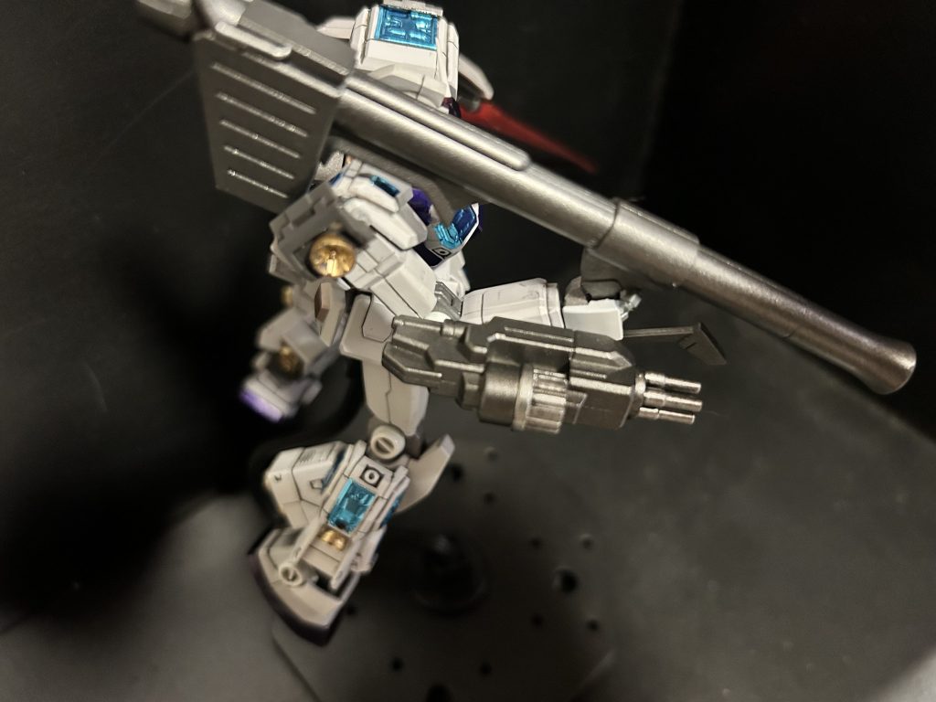 普通のハイパーバズーカと1番くじのガトリング