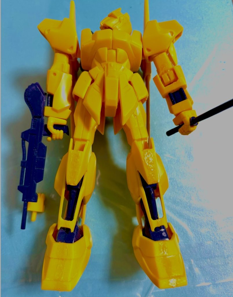 もう1人　の　私が 上半身　の　鋭角処理 していました^_^; （１０代の私が）