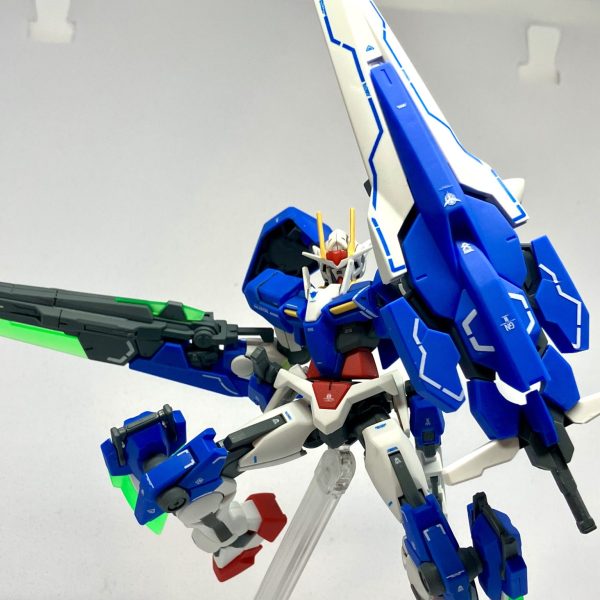 モビルスーツアンサンブル ダブルオーガンダムセブンソード 塗装品 改造品 hgダブルオーガンダムセブンソード｜あにさんのガンプラ作品