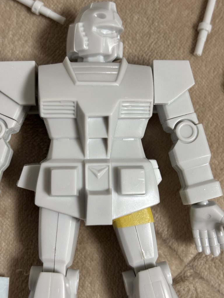 旧キット　プロトタイプ ガンダム  素組み　この投稿を毎更新するので見たいやつ追っかけてて