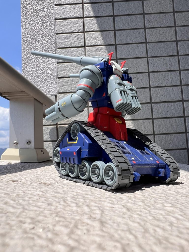 赤色デカールがお気に入りガンタンク–3枚目/制作者：@shoara1218