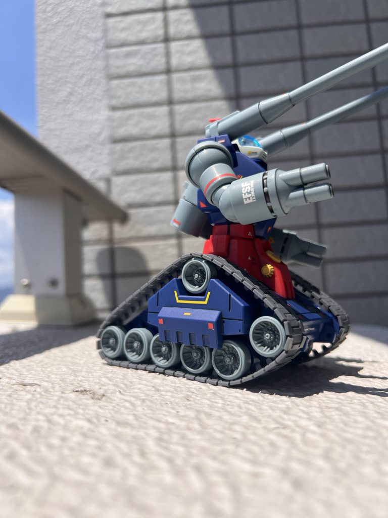 赤色デカールがお気に入りガンタンク–4枚目/制作者：@shoara1218