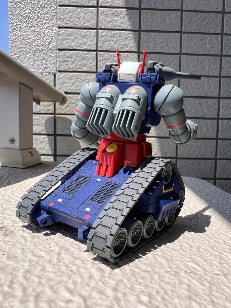 赤色デカールがお気に入りガンタンク–5枚目/制作者：@shoara1218