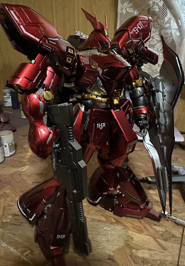 長かったけど、とりあえず完成です！アクションベース用意してなくて、直立不動だけど許してください。 