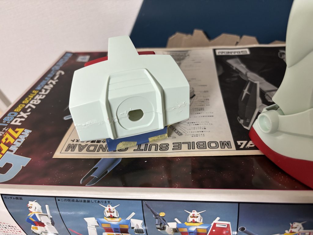 胴体部 も やっぱり 合わせ目が合わないでも 合わせて面取りすると綺麗に仕上がります^_^嬉