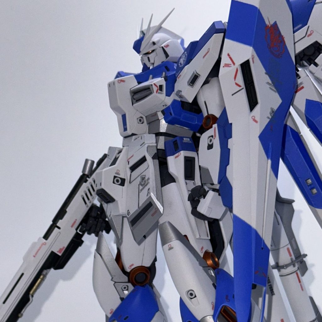 MG Hi-ν GUNDAM ver.ka RG color pattern｜white_bellさんのガンプラ