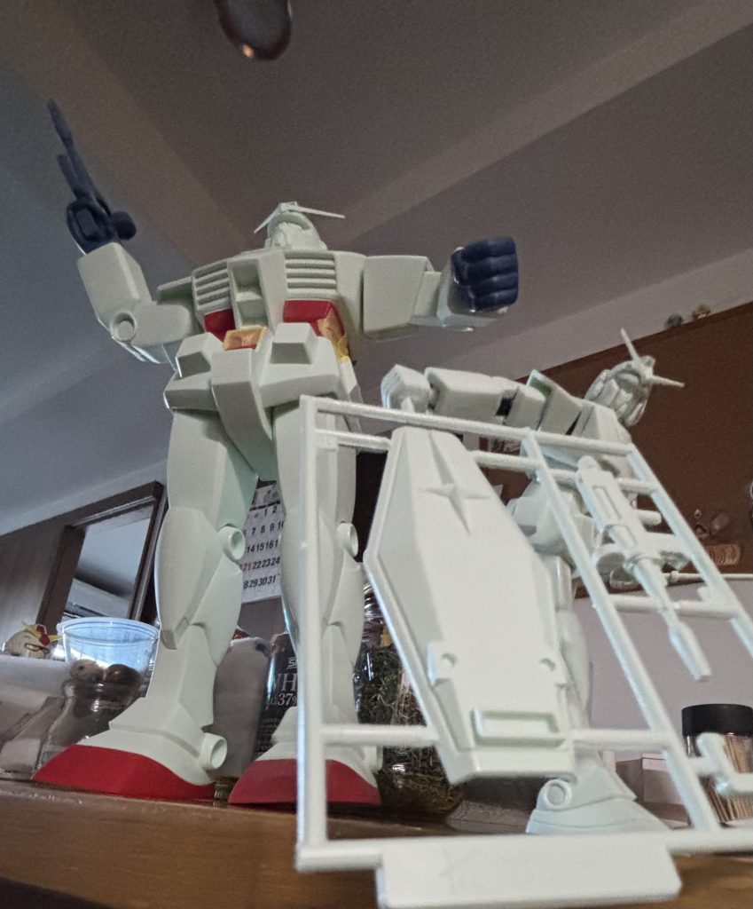 60分の1 ガンダム 素組み (めっちゃ丁寧 加工済み)