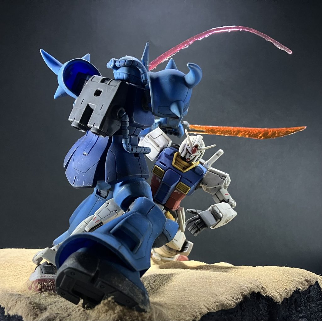 機動戦士ガンダム　第19話「ランバ・ラル特攻！」 ジオラマ–3枚目/制作者：mopi