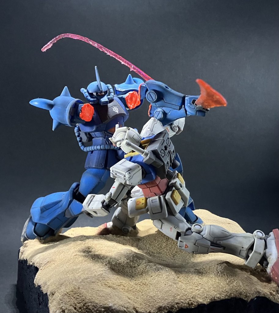 機動戦士ガンダム　第19話「ランバ・ラル特攻！」 ジオラマ–2枚目/制作者：mopi