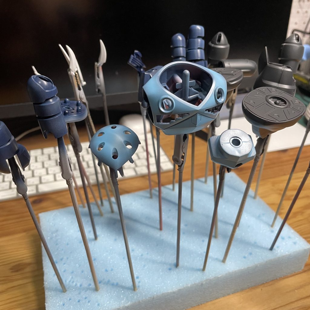 ジャブローで量産型ズゴック散る–8枚目/制作者：ogagaga