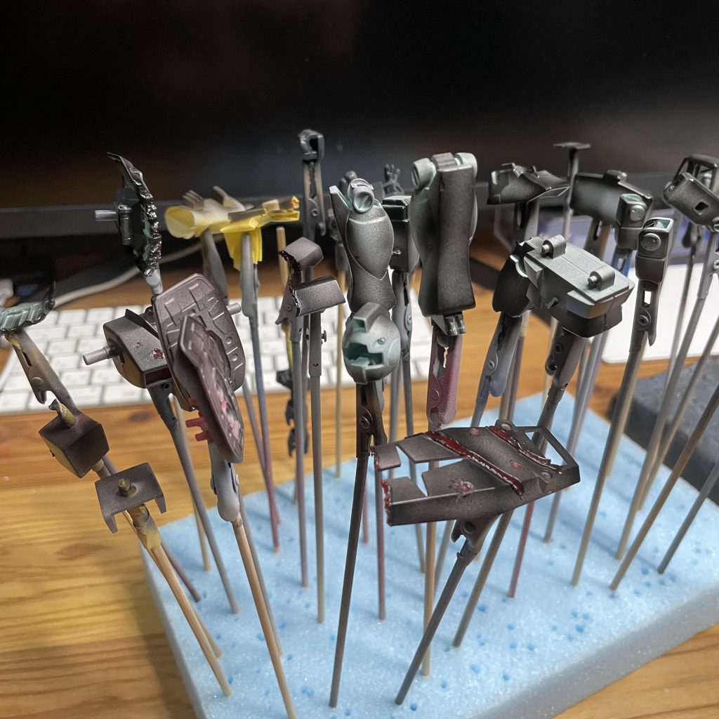 ジャブローで量産型ズゴック散る–7枚目/制作者：ogagaga