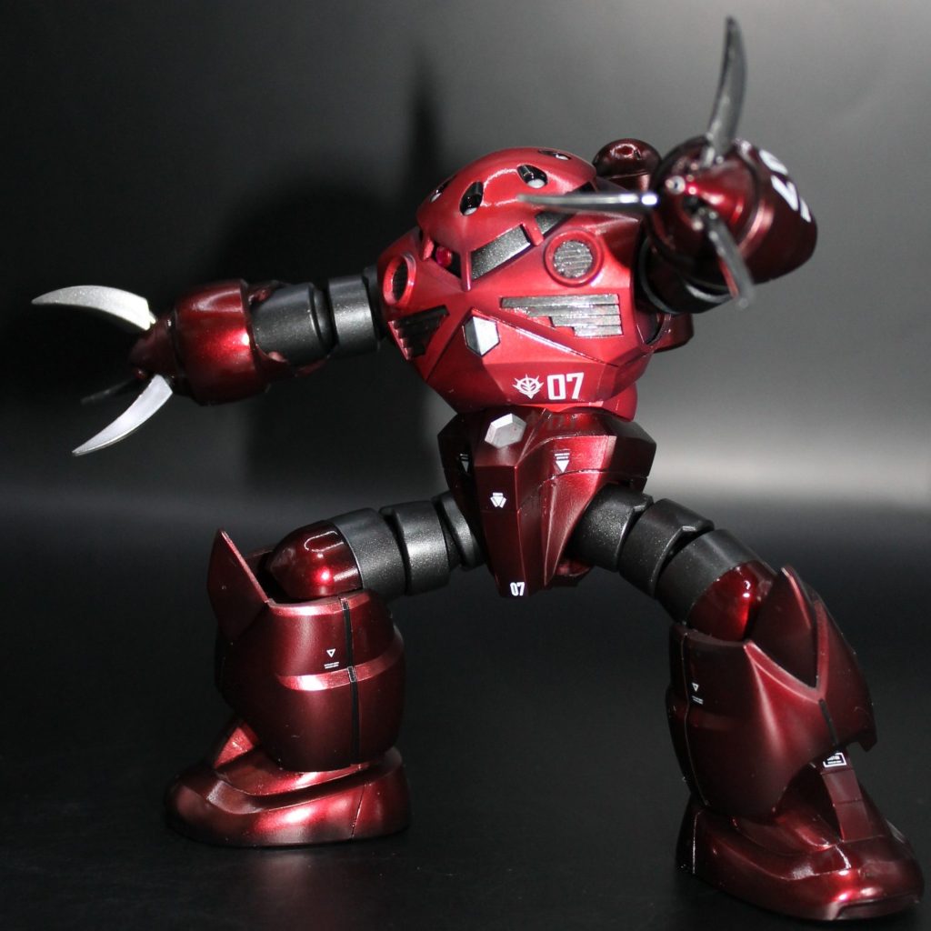 シャア専用ズゴック（キャンディ塗装）｜わらびさんのガンプラ