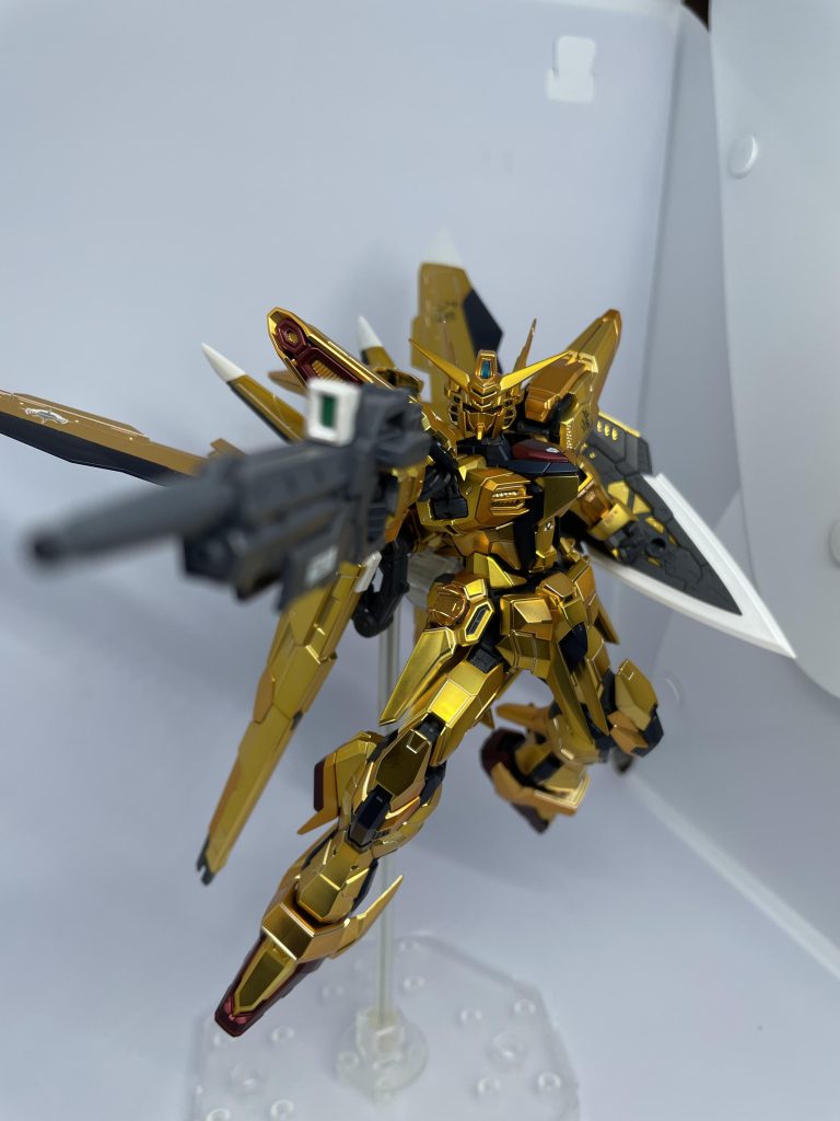 ゴム手をしながらの作業でした(gundam-kao10)