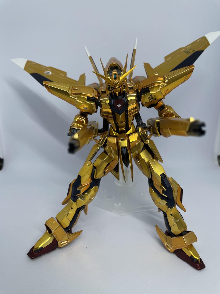 今回はメッキゴールド部分ををあえて半艶で仕上げてみました。これはこれで良きですね👍