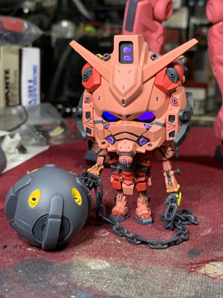 赤いガンプラくん