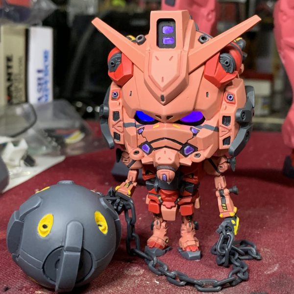 赤いガンプラくん