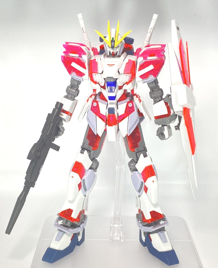 正面からデカールは最小限