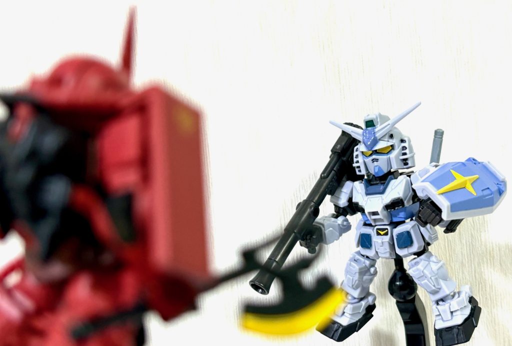 ~薔薇ララァが見た別の世界線のアムロとシャア~もしもシャア専用高機動型ザクも薔薇ララァの産物の一つならば、アムロは小説版のようにG3ガンダムに乗っていたかもしれない・・・。