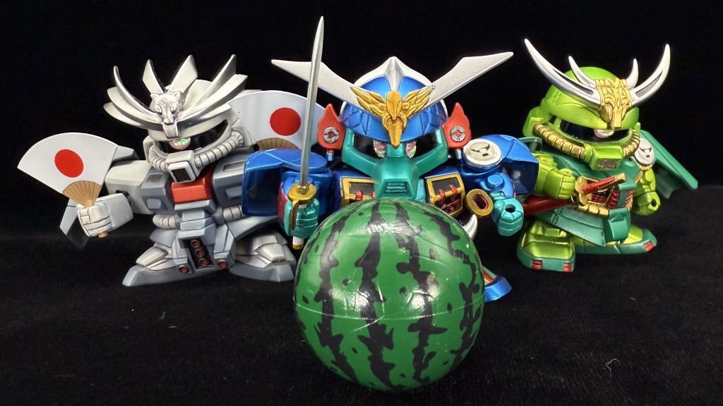 「兄者、これを🍉」念願のスイカ割り😁