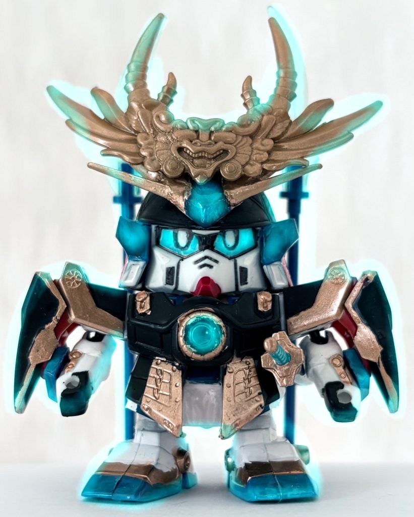 「武神覚醒！！」上記の掛け声でトリスタンの全身が青白いオーラに包まれ、「真・武神の鎧」を身に纏う。通常時の戦闘力と比較して攻撃力と防御力、スピードが飛躍的に上がっており、誰にも止められなくなってしまう。