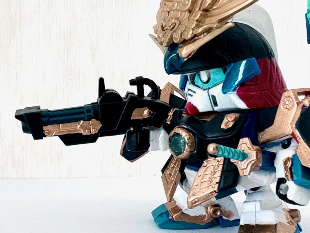 愛銃「種子島・弐式」。若干旧式ではあるものの、取り回しが良い事から彼が愛用し続けている。