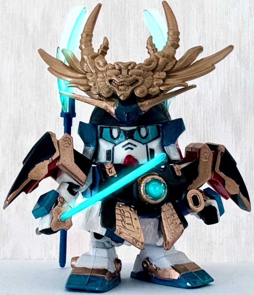 愛刀「武歩」の威力も上がっており、ほんの一振りでエネルギー波が発生し、野武士の群れを易々と切り伏せてしまうほど。