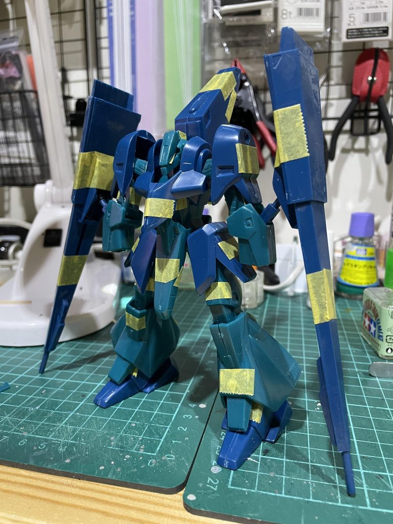 仮組してどう進めるか思案中