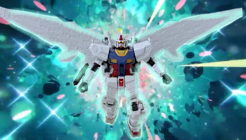 その目的は行方不明になった息子のアムロを探す事だった。ゼクノヴァを解明してわかった事として、デニムとジーンのザクがサイド7を襲撃する前にゼクノヴァが発生。その時にアムロがタカとユージと入れ替わりで「あぶない刑事」の世界へ飛ばされた事が判明した。それを知ったテム・レイはRX-78F00に乗って、グリーン・オアシス(かつてのサイド7)で実験を行い、見事ゼクノヴァを発生させた。