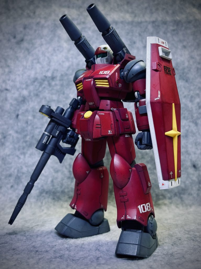 108もガンダムシールド以外は同じ作り🛠️
