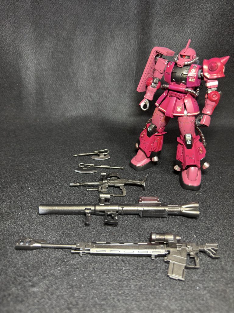 シャア専用高機動型ザクⅡ–8枚目/制作者：Kazuna